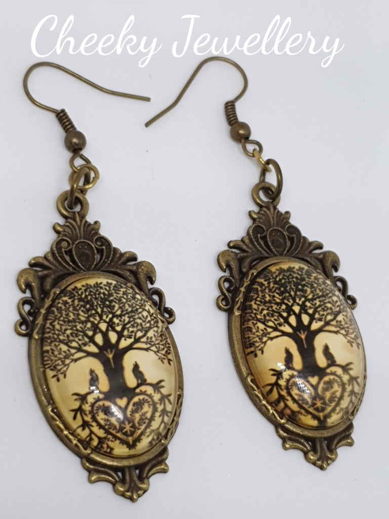 Tree of life earrings
