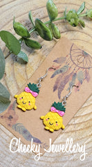 Food character hook earrings