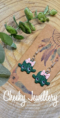 Food character hook earrings