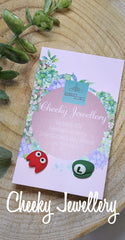 Mario character Stud earrings