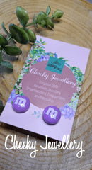 M&M's Stud earrings