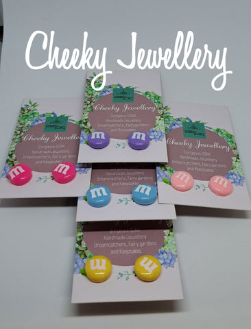M&M's Stud earrings