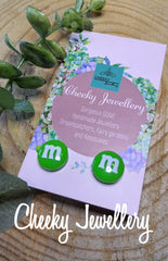 M&M's Stud earrings