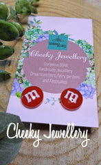 M&M's Stud earrings