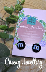 M&M's Stud earrings