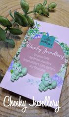 Cute crab mix ems Stud earrings