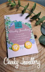 M&M's Stud earrings