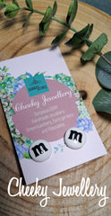 M&M's Stud earrings