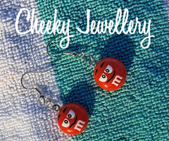 M&amp;M's Dangly Ohrringe