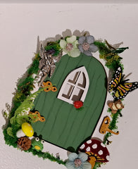 Enchanted Fairy Door, with woodland setting