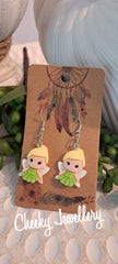 Princess character Dangly earrings