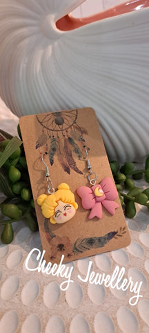Sailormoon character Dangly earrings