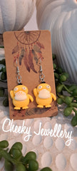 Pokemon character Dangly earrings