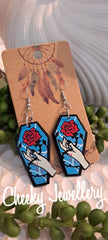 Coffin Dangly earrings