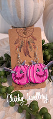Horror bright character Dangly earrings
