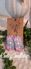 Horror bright character Dangly earrings