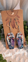 Coffin Dangly earrings