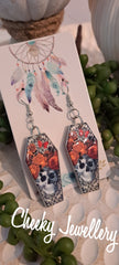 Coffin Dangly earrings