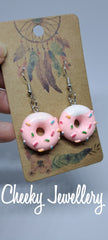 Doughnut Dangly earrings