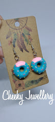Doughnut Dangly earrings