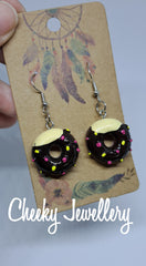 Doughnut Dangly earrings