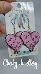 Horror bright earrings