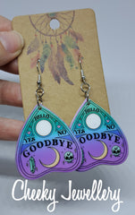 Horror bright earrings