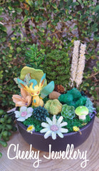 Leafeon pokemon inspired themescapes gardens, with Crystal. Imagination play. pokemon inspired themescapes