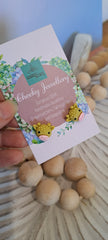 Kawaii Character stud earring