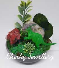 Mini Dinosaur garden