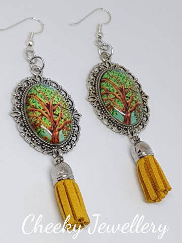 Tree of life earrings