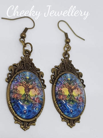 Tree of life earrings