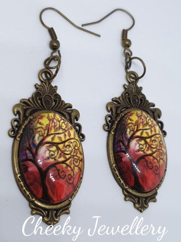 Tree of life earrings