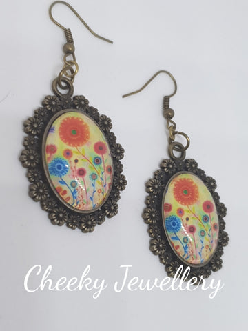 Tree of life earrings.