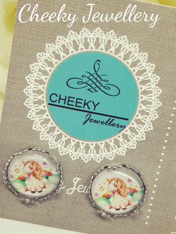 Unicorn earrings