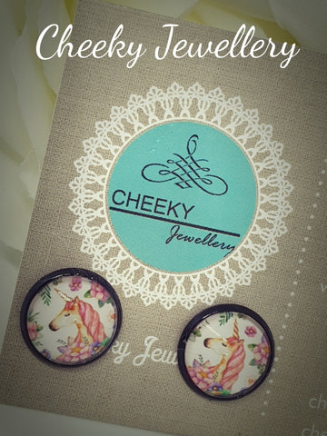 Unicorn earrings