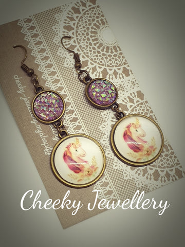 Unicorn earrings