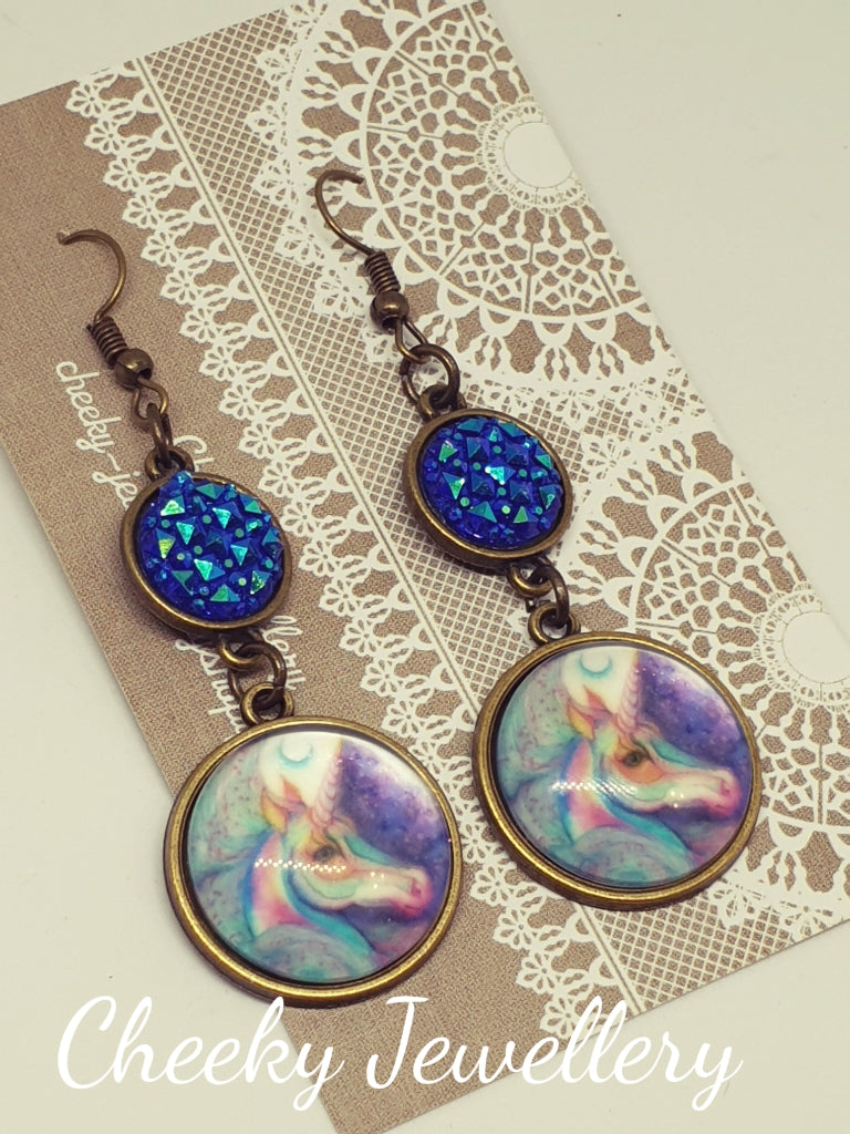 Unicorn earrings
