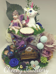 Unicorn fairy  garden