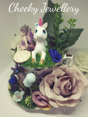 Unicorn fairy  garden