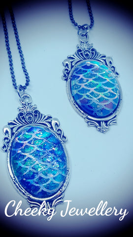 Mermaid pendant necklace
