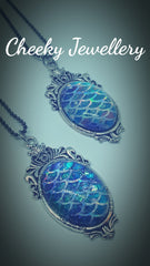 Mermaid pendant necklace