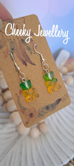 OMBRE Gummi Bear Character earrings