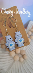 Character earrings carebears