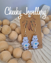 Character earrings carebears