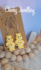 Character earrings carebears