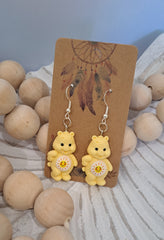 Character earrings carebears