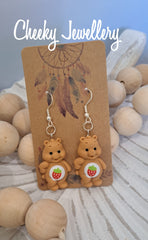 Character earrings carebears