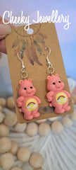 Character earrings carebears