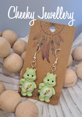 Character earrings carebears